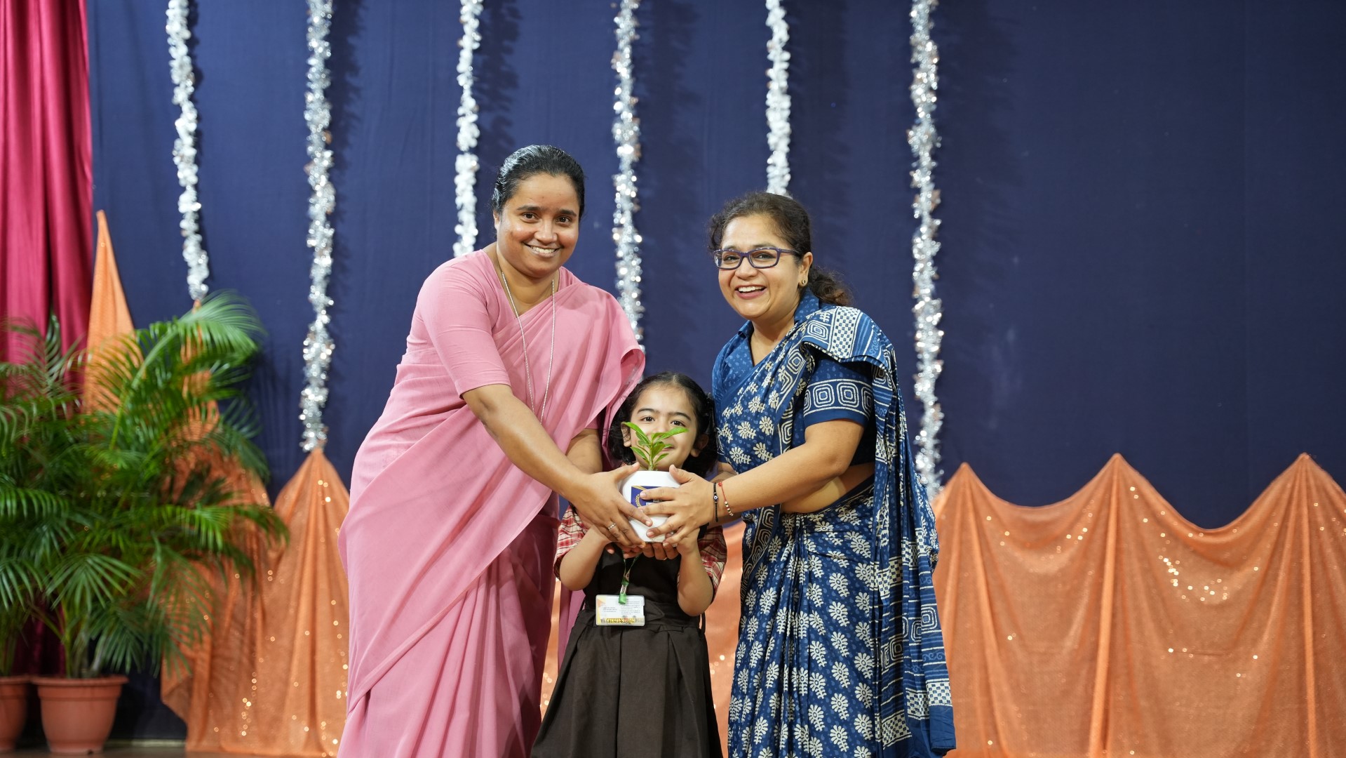 Felicitation of Topper Students on National Parents Day